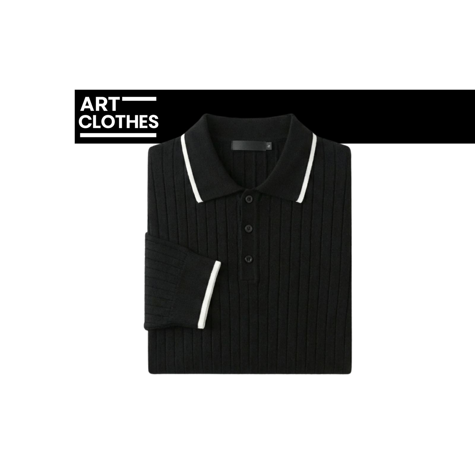 Polo Maille Manches Longues