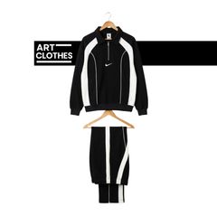 Duo Sportswear Piping Blanc/Noir
