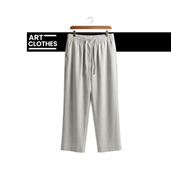 Pantalon Décontracté Coupe Large
