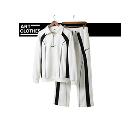 Duo Sportswear Piping Blanc/Noir