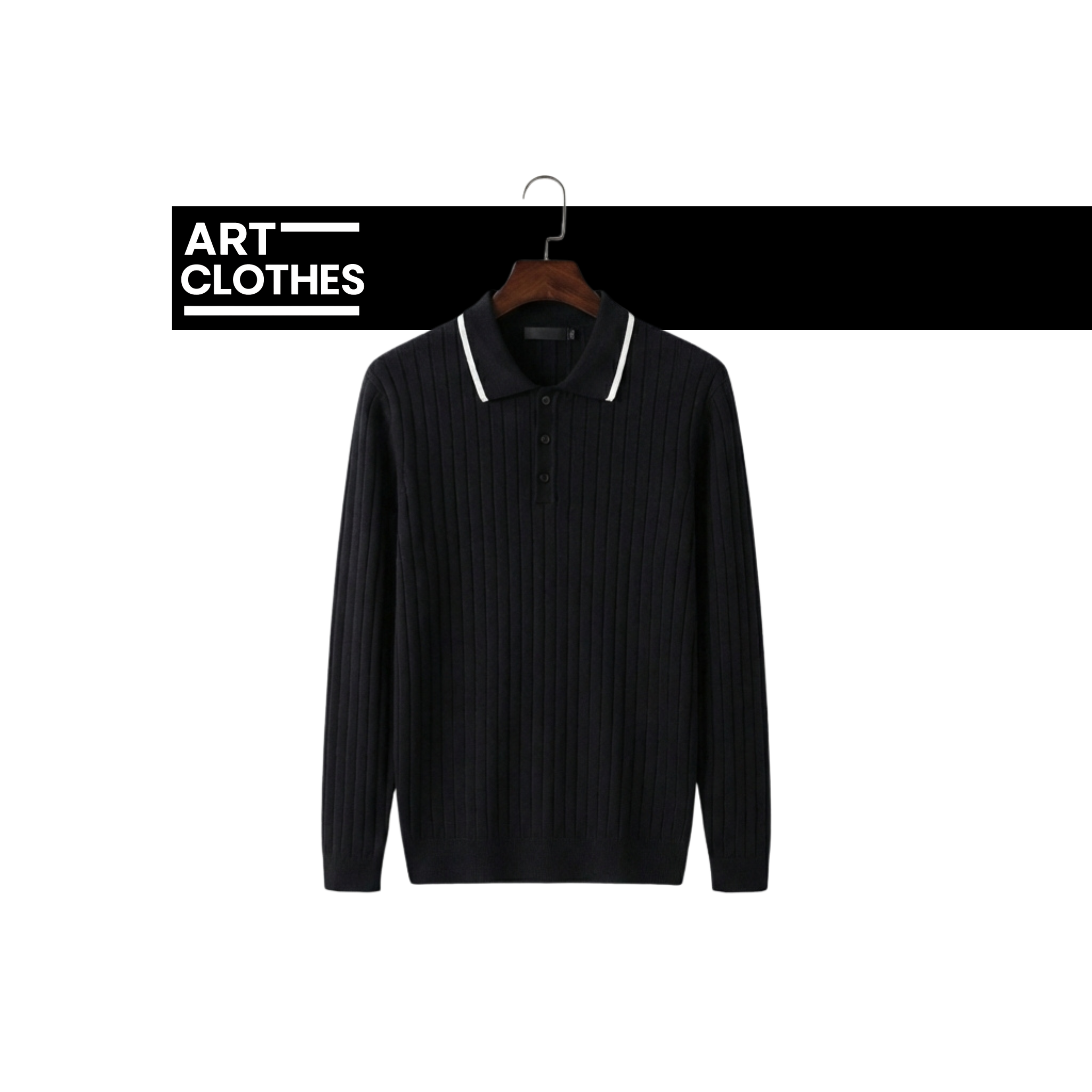 Polo Maille Manches Longues