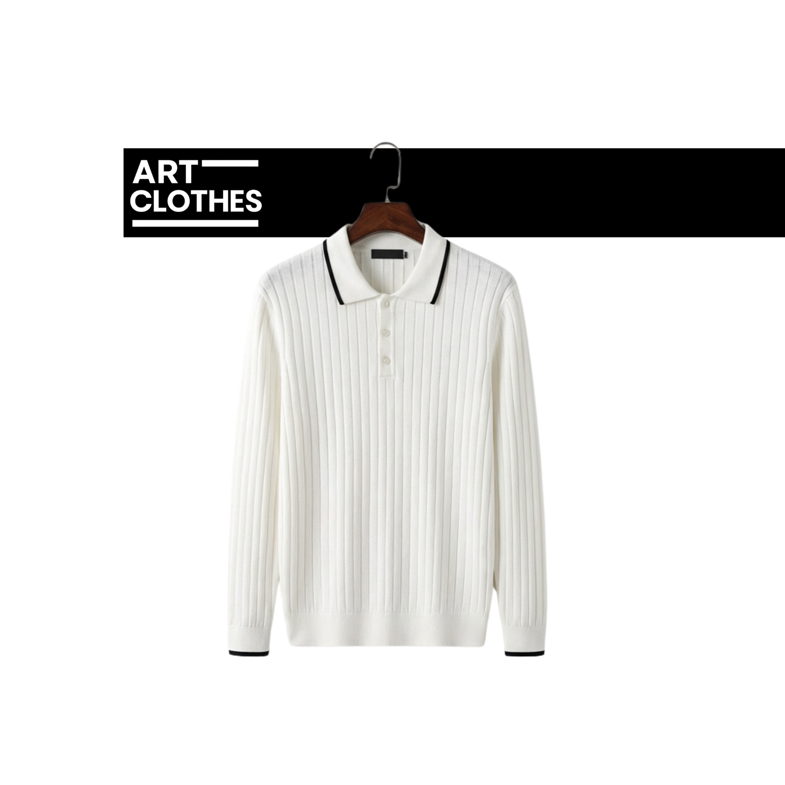 Polo Maille Manches Longues