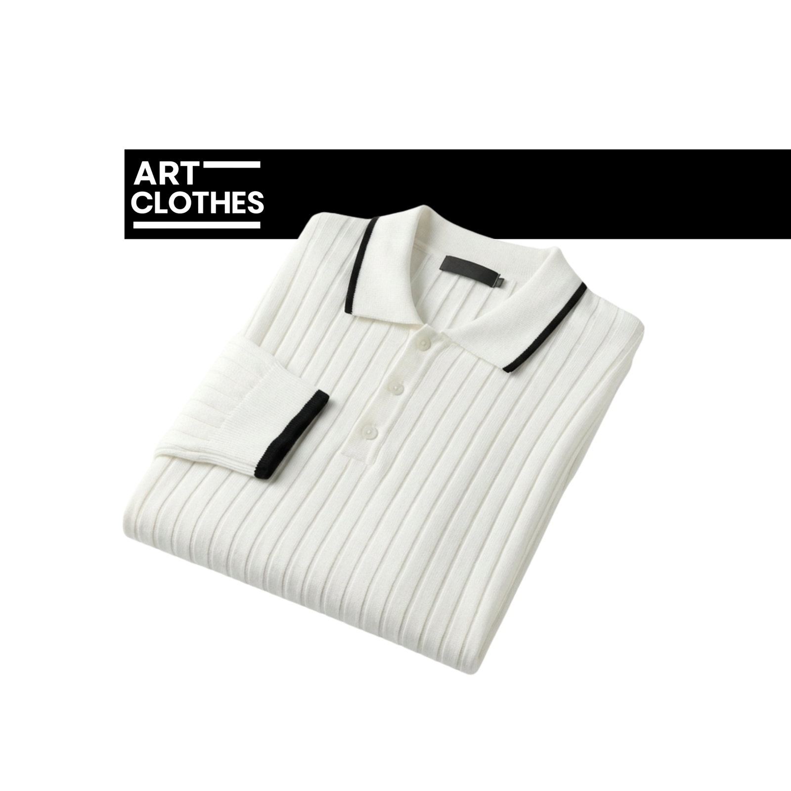 Polo Maille Manches Longues