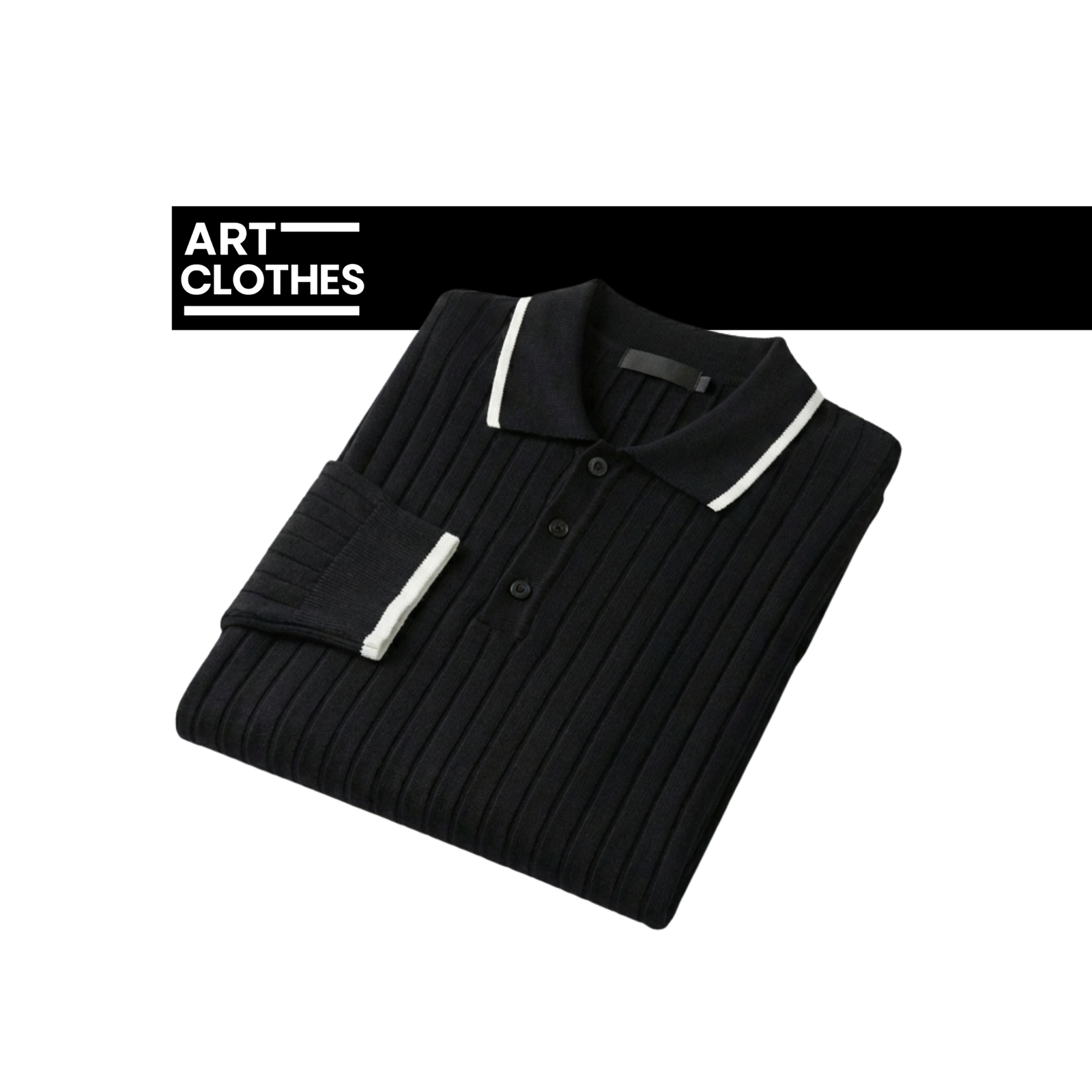 Polo Maille Manches Longues