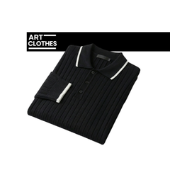 Polo Maille Manches Longues
